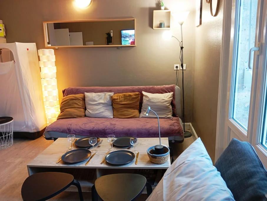 520 Grand Studio En Hypercentre Reims Bagian luar foto